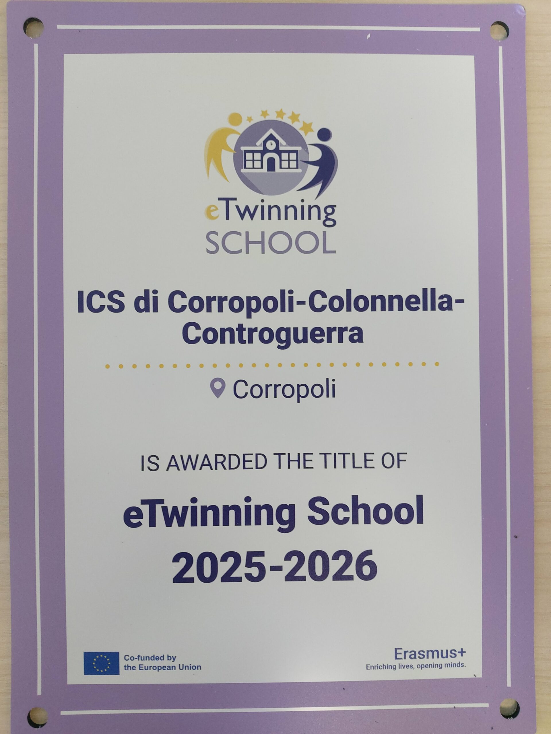 Scuola eTwinning 2025-2026