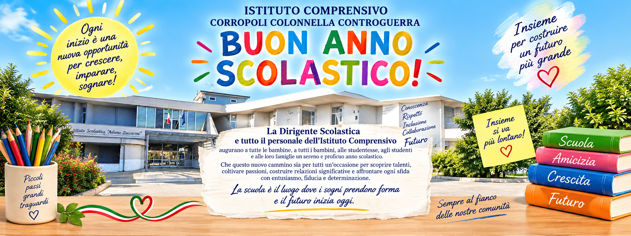 BUON ANNO SCOLASTICO