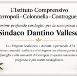 In memoria del Sindaco Dantino Vallese