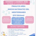 Finale di Area dei Giochi Matematici del Mediterraneo