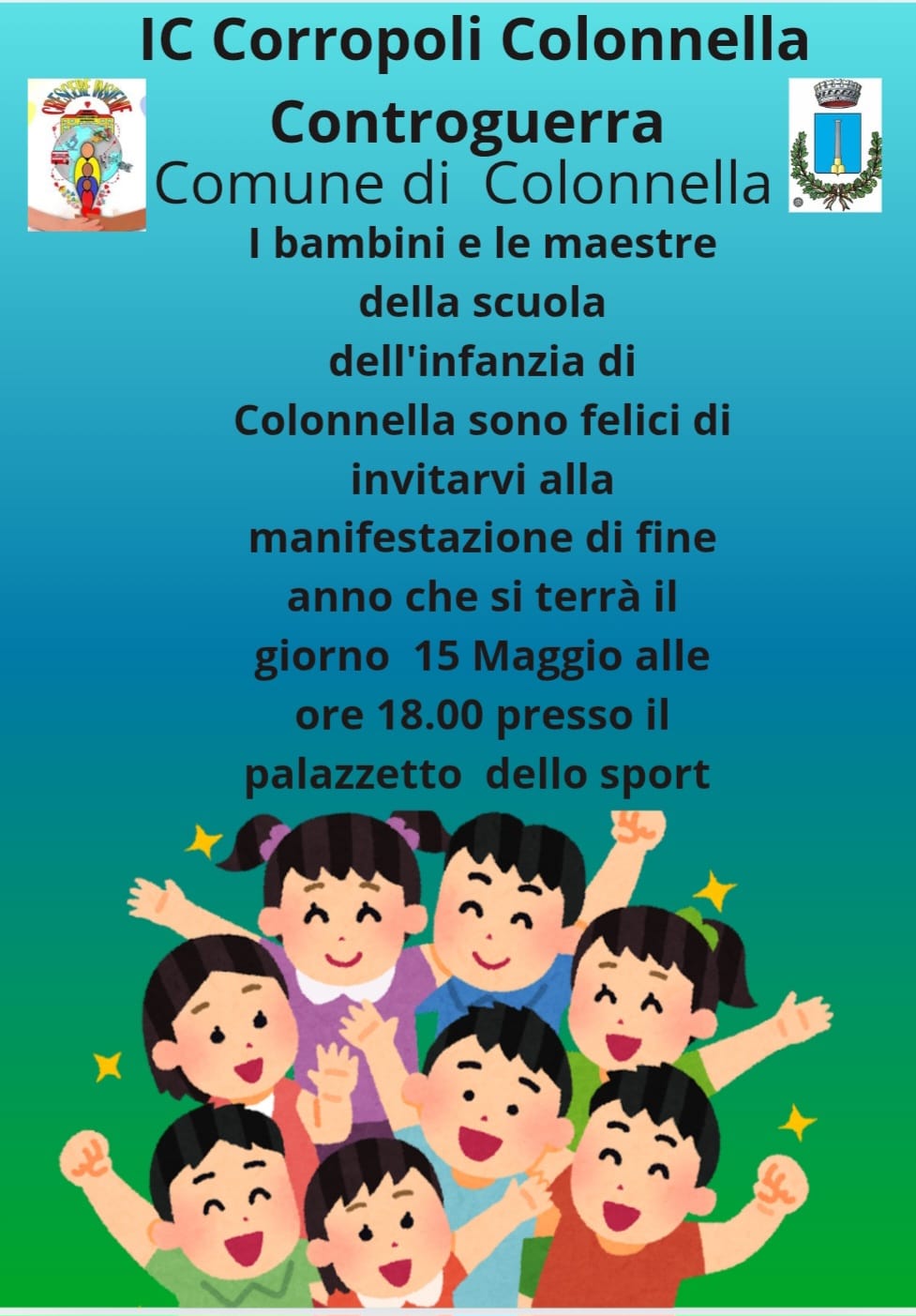 Scuola dell’infanzia di Colonnella – Manifestazione di fine anno