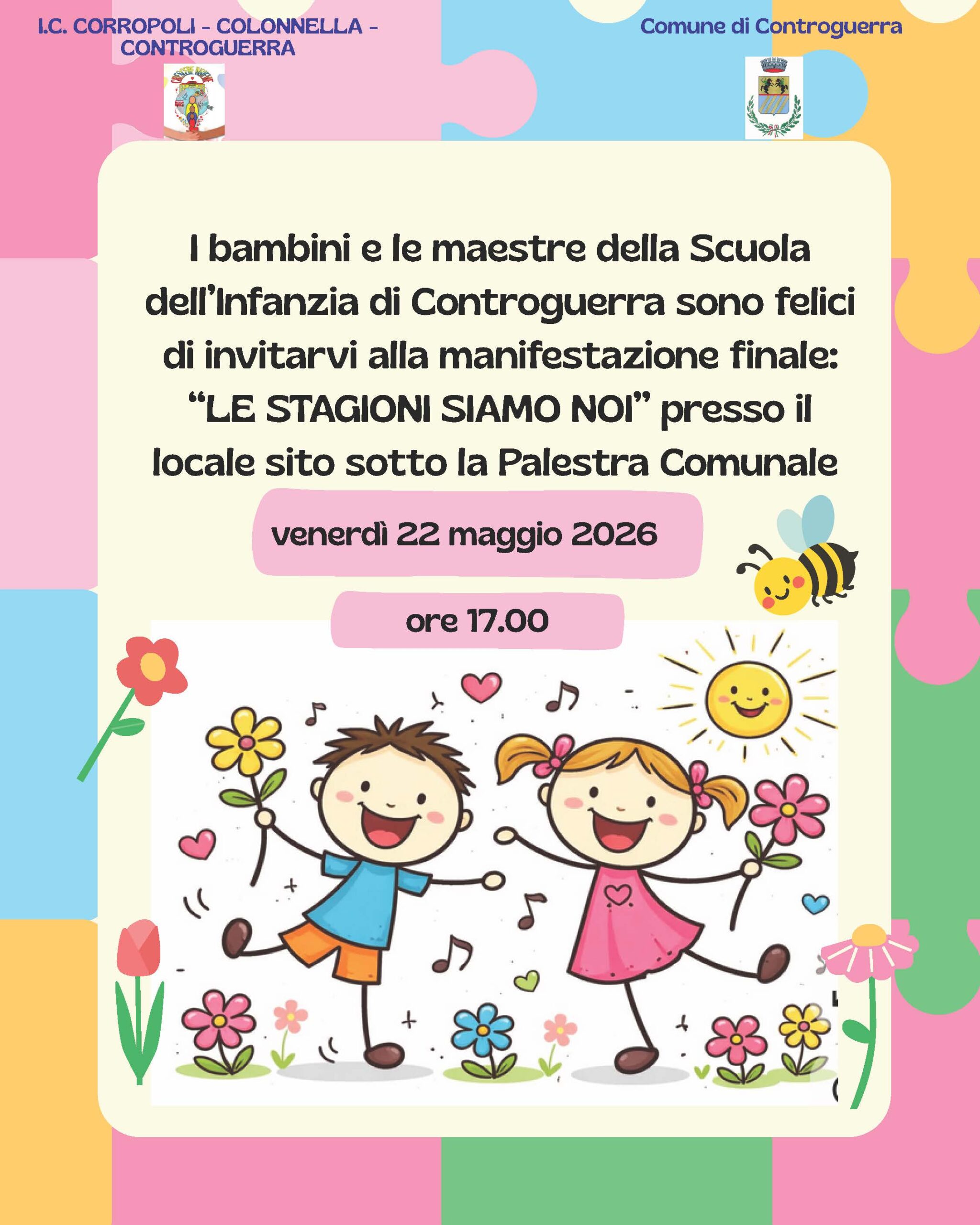 Manifestazione finale Scuola dell’Infanzia Controguerra