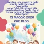 Manifestazione finale Scuola dell’infanzia di Colonnella