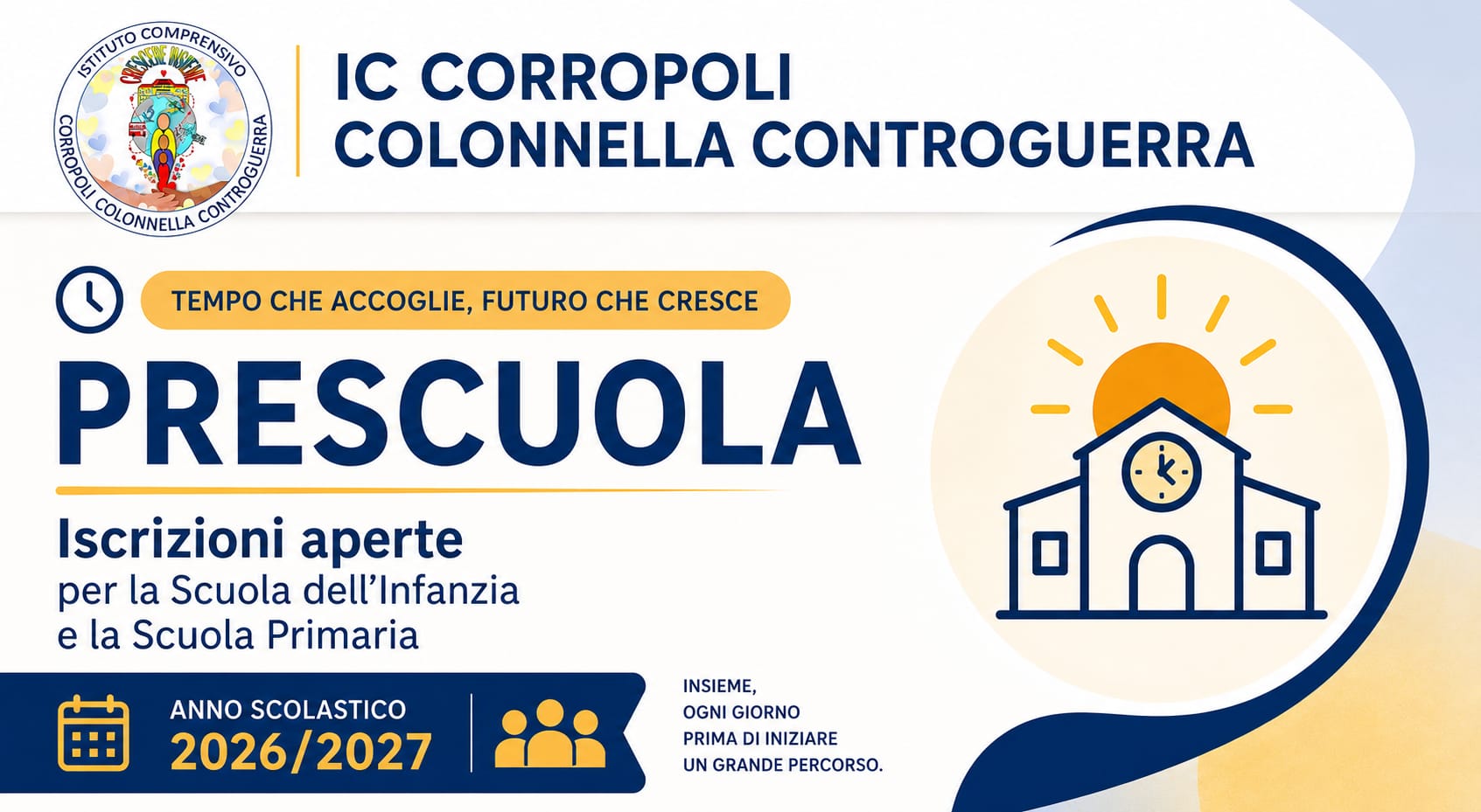 Domanda di iscrizione pre scuola – Scuola Infanzia di Corropoli, Colonnella e Controguerra