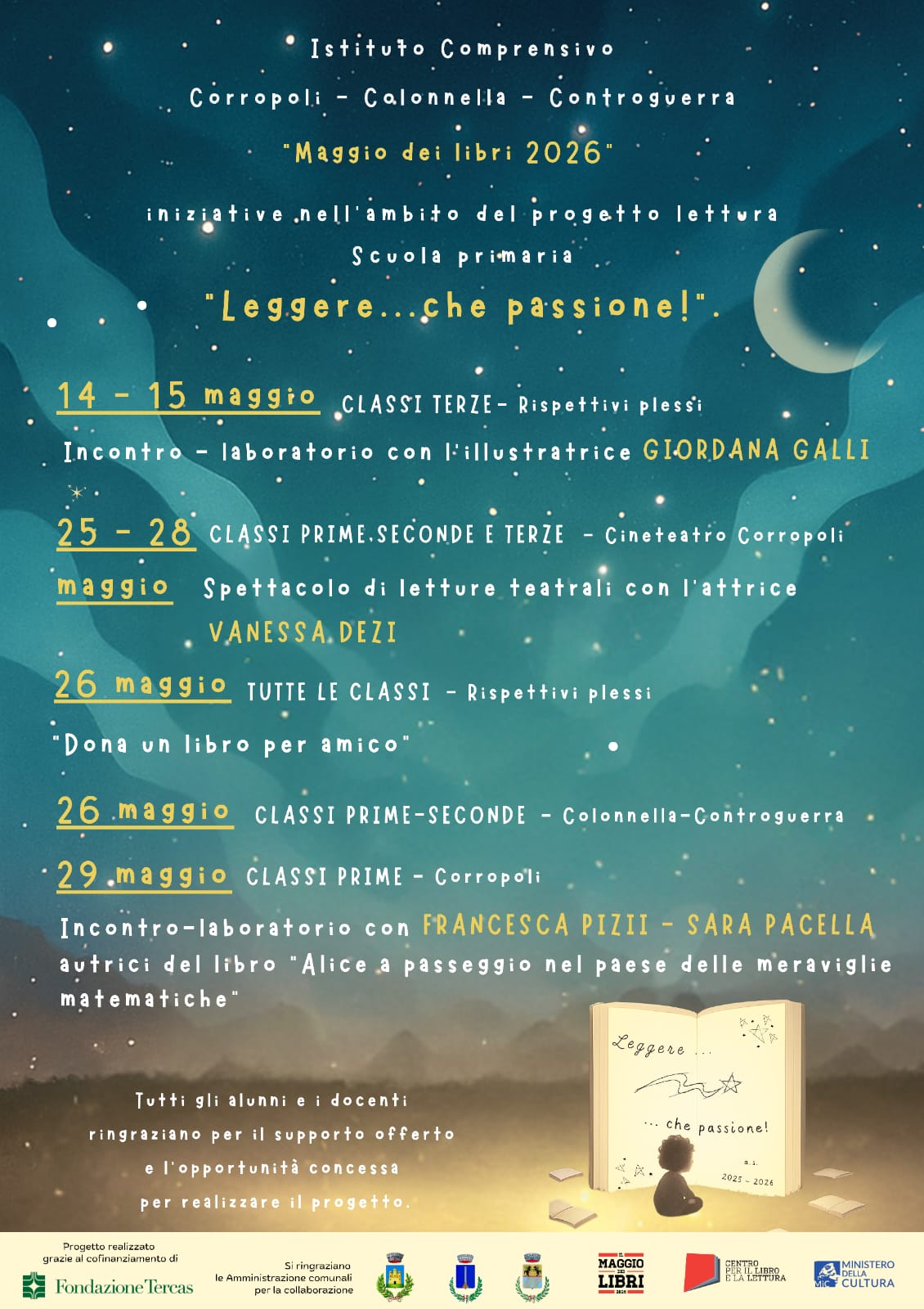 Progetto lettura “Leggere…che passione!”