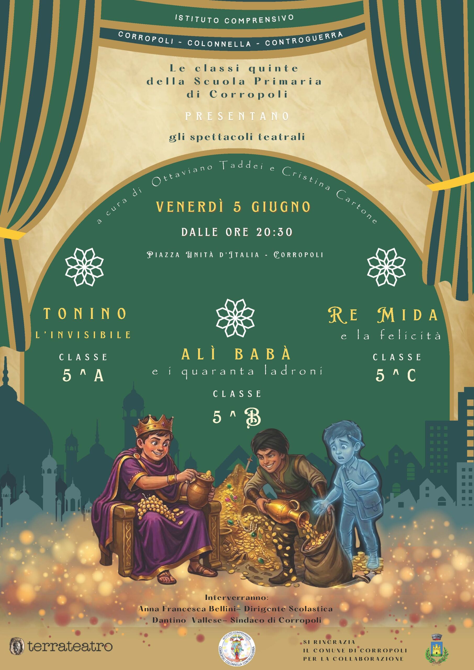 Manifestazione finale di teatro a Corropoli